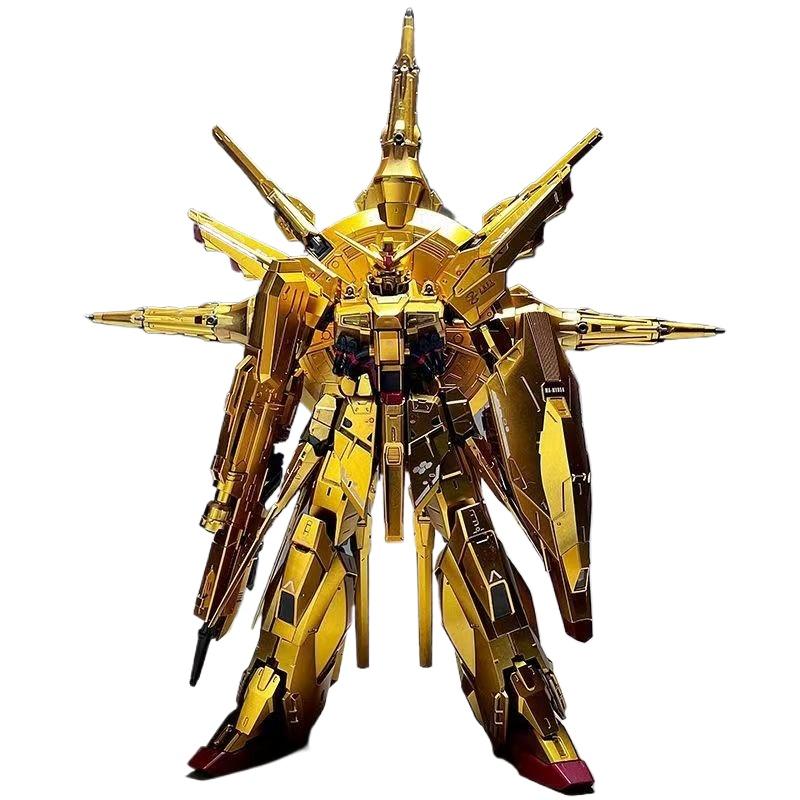 

В наличии MG 1/100 Providence Золотая версия Сборная миниатюрная модель Фигурки Действия Настольное украшение Коллекционерам анимации Игрушки Сюрприз