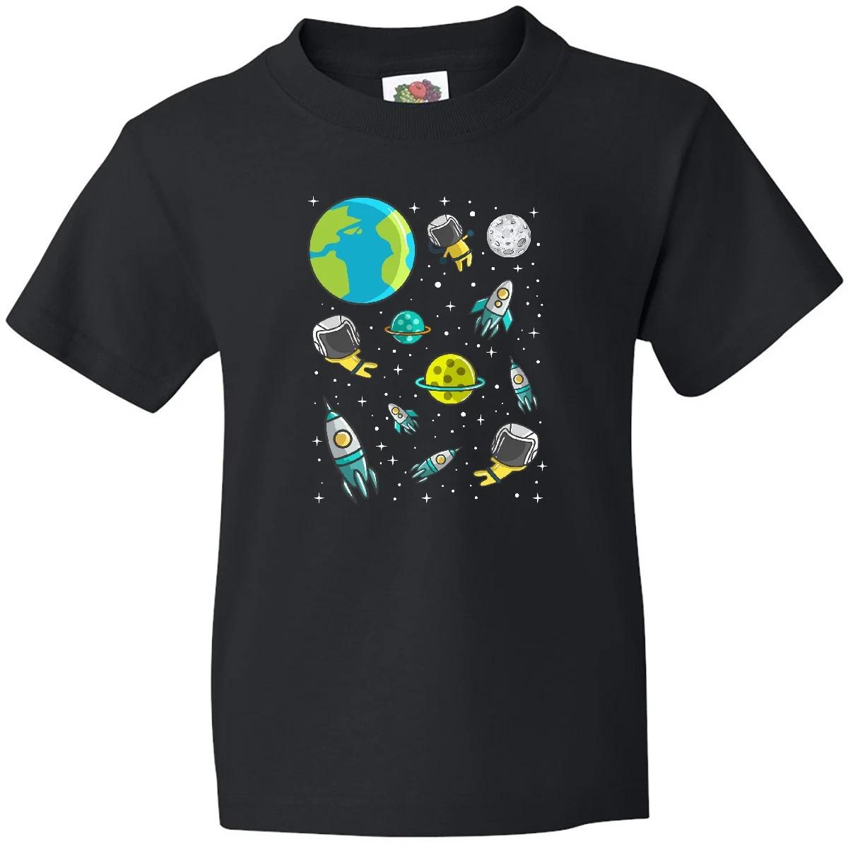 Inktastic Space Rocket Future Astronaut Youth kids boys T-Shirt Outerspace Exploration Tee 160
