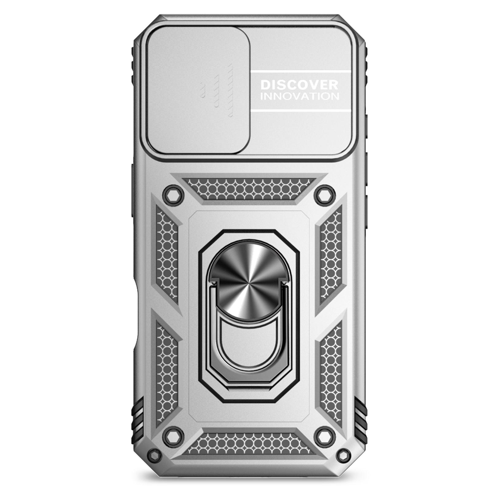 

Чохол для iPhone 16 з кільцем-тримачем, підставкою та захистом камери Camshield з PC+TPU