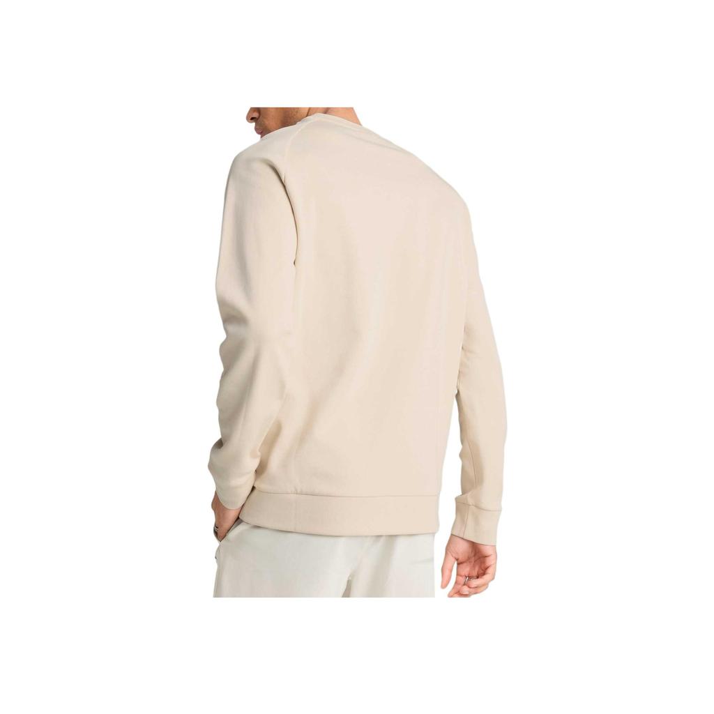 Puma Comfortable Durable Casual Simple Long Sleeve Sweatshirt Men Tops Beige 687551-87