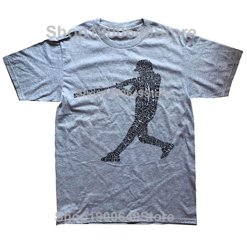 Funny Baseball Softball Player Sports T Shirt Tee Tops Round Neck ShortSleeve Fashion Tshirt Clothing Casual Basic Tshirts
