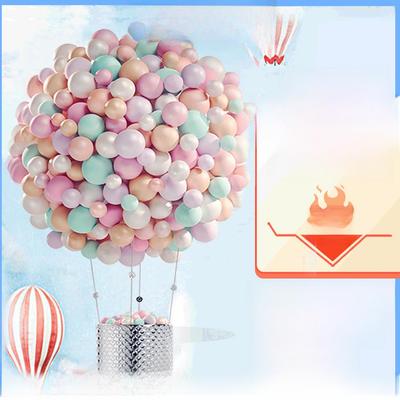 2,2 g dicke, runde Macaron-Bonbon-Luftballons für Hochzeiten und Geburtstage