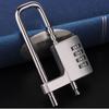 Adjustable Combination Lock Long Shackle Security Padlock Versatile Combination Lock Upgraded for Gym School & Fences