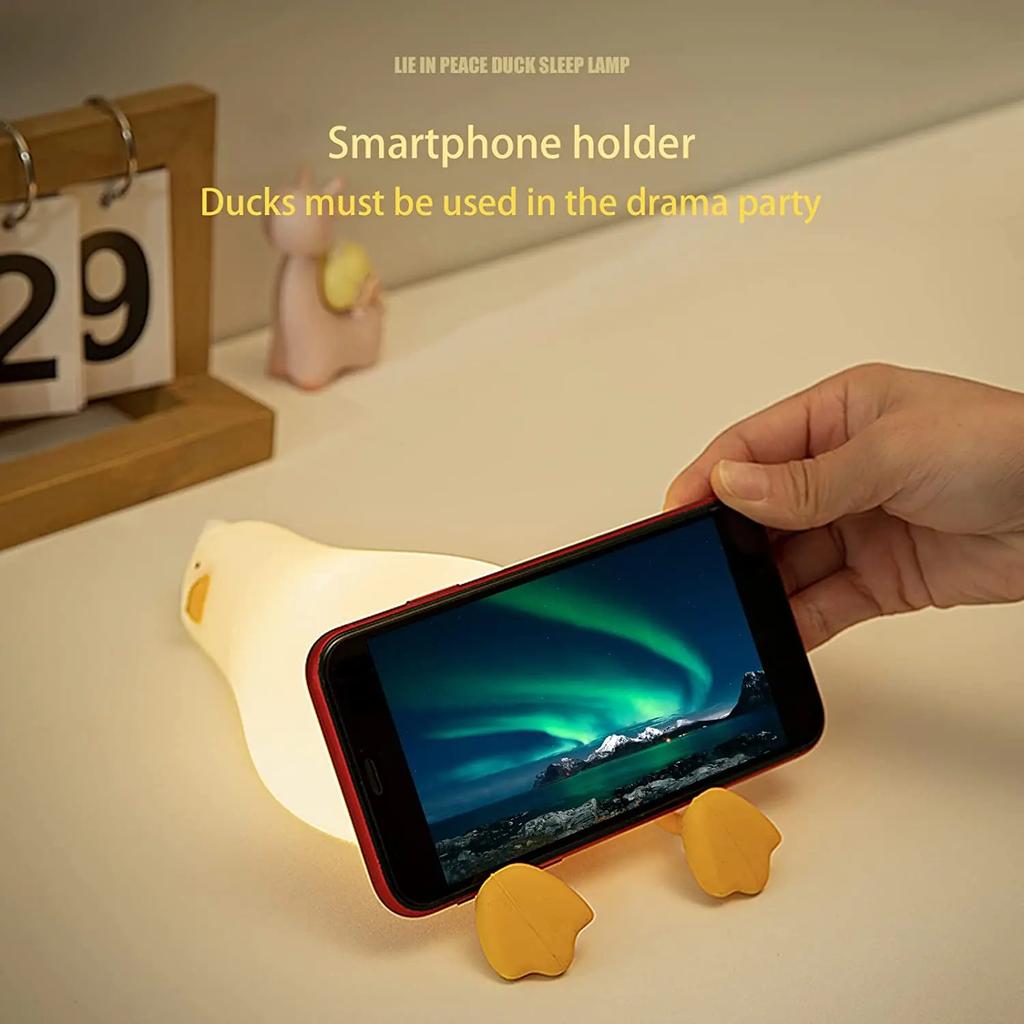 Animal Led Night Light Rechargeable Dimmable Silicone Table Lamp Children's Night Light for Nursery Bedroom Cute Birthday Gift