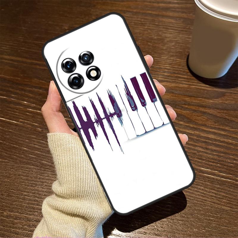 Minimalist Music Lover For OnePlus 15R 13 12 11 9 Pro 12R 13R 10T 13T Case For OnePlus Nord 5 CE 2 3 4 Lite N20 N30