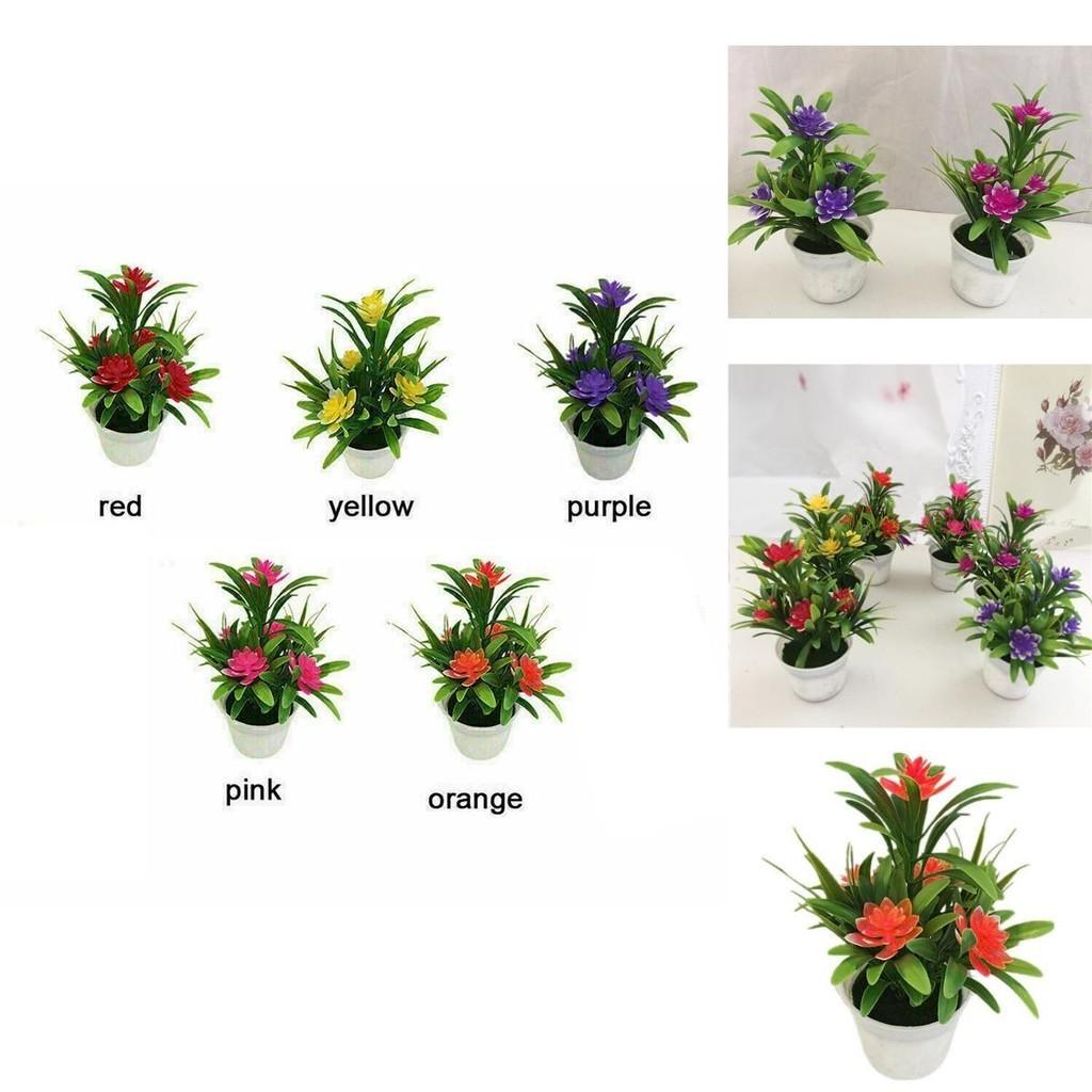 High-quality Artificial Flower With Pot For Indoor And Outdoor Home Garden Decor