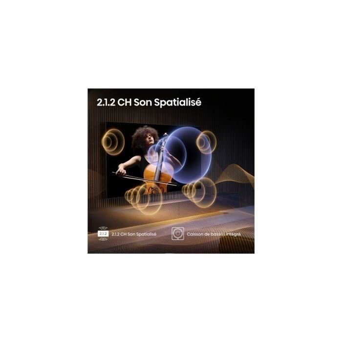 TV 85" Hisense 85U7Q PRO Mini-LED QLED 4K 144Hz 2.1.2 Dolby Atmos