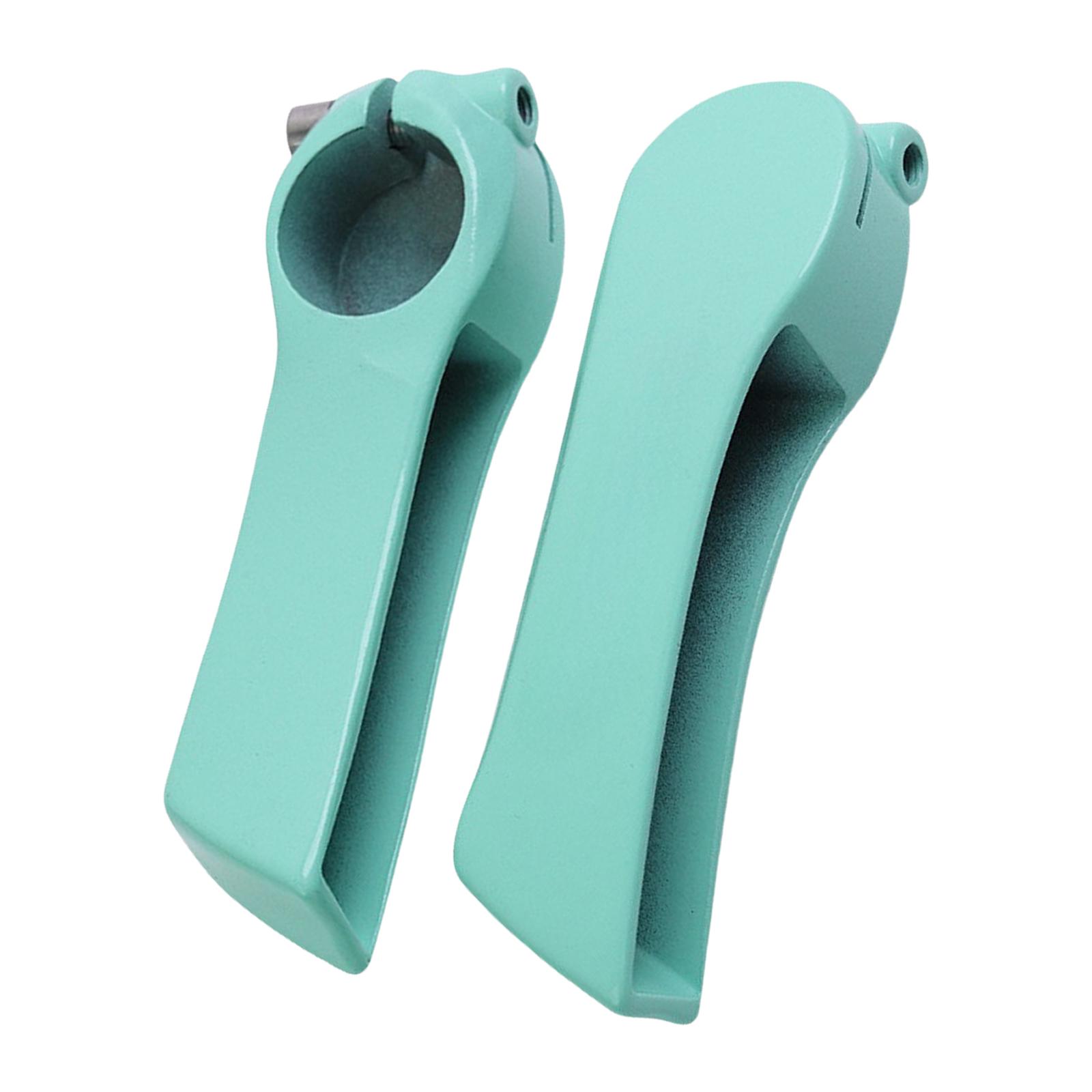 

2Pcs Adjustable Bicycles Handlebar Aluminum Alloy Bar Ends Mountain Bike Vice Handle Rest Bar End Extenders for Cycling зелёный