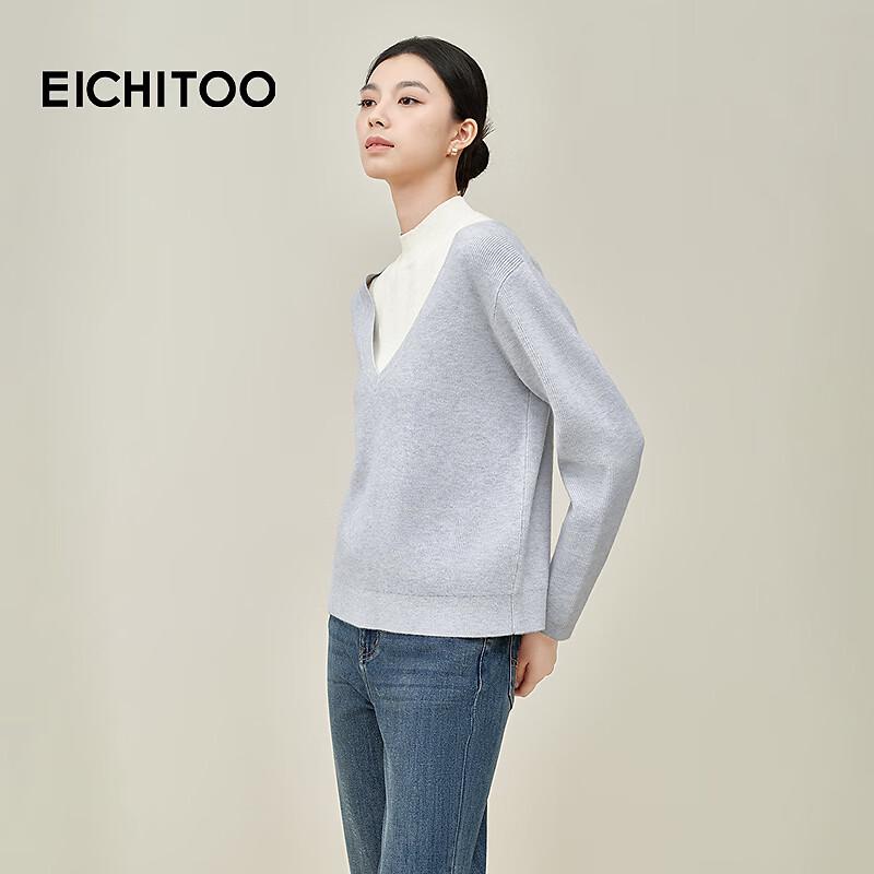 EICHITOO Women's Two-Piece Knit Top