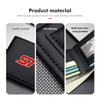 YYQO6 For Ford Car Logo Men Short Foldable Credit Card Holder Leather Money Wallet Accessories Focus mk2 mk3 mk4 Fiesta Ranger