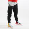 Nike Large Logo Yin Yang Spliced Knit Cuff Casual Sports Trousers Men Bottoms Black Grey BV5298-064