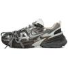 V2K Run Fabric Cushioning Slip Resistant Cushioning Slip Resistant Low Top Running Shoes Unisex Black Brown FD0736-100(Team163-)