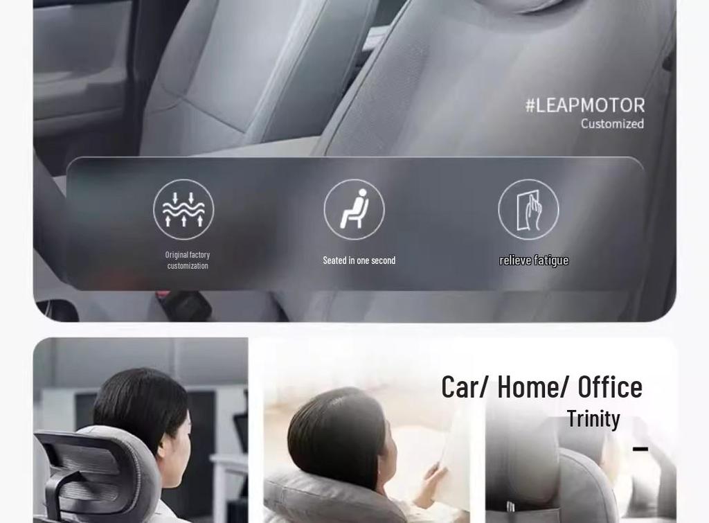 Leapmotor A10 Headrest Neck Pillow - Driving Comfort and Protection
