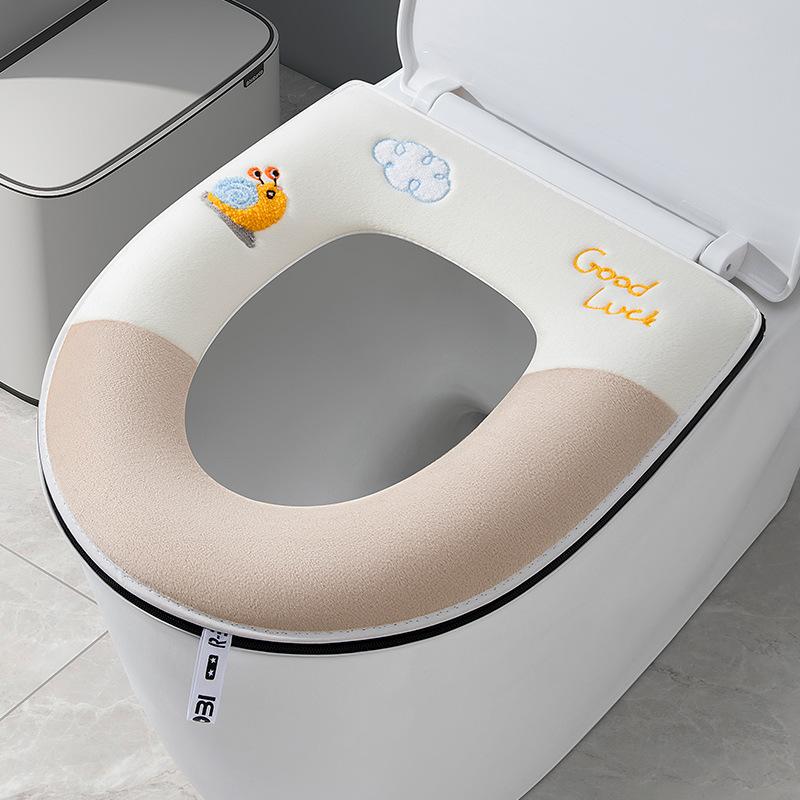 

Сиденье для унитаза бытовое всесезонное универсальное крышка для унитаза водонепроницаемое утолщенное зимнее туалетное сиденье подушка