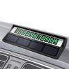Solar Luminous Car Temporary Parking Card H Idden Telephone Number Plate For Car Styling Auto Number Card Stickers Accessories