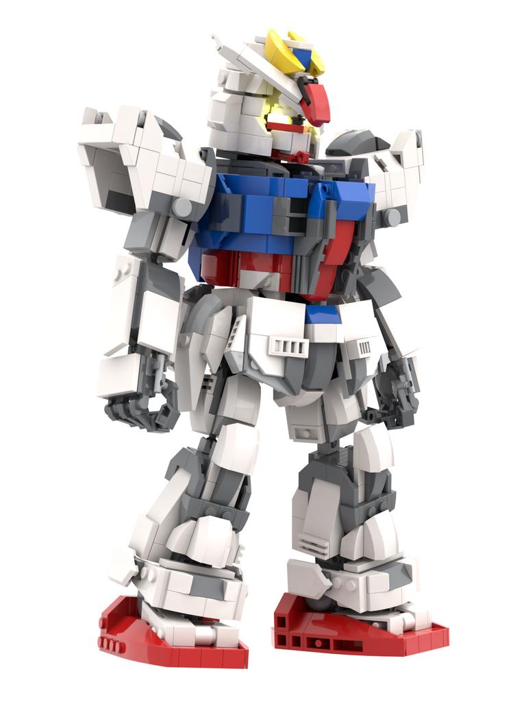 M Building Block Compatible Lego, Gundam Gat-X105 Designed Combat Robot, Mech Male Difficulty
