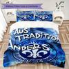 Juego de Ropa de Cama con Patrón SV Darmstadt 98 Funda Nórdica Funda de Almohada Decoración del Hogar Regalo de Cumpleaños (1 funda nórdica + 2 fundas de almohada sin relleno.)91