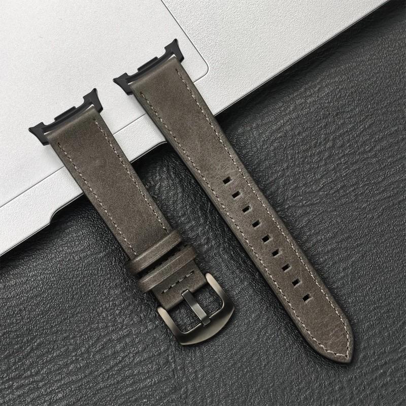 Leather Strap for Samsung Galaxy Watch 8 Ultra2 Quick Release Band for Samsung Galaxy 8 Classic