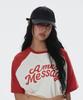AMES-WORLDWIDE Message Glossy Ball Cap Black
