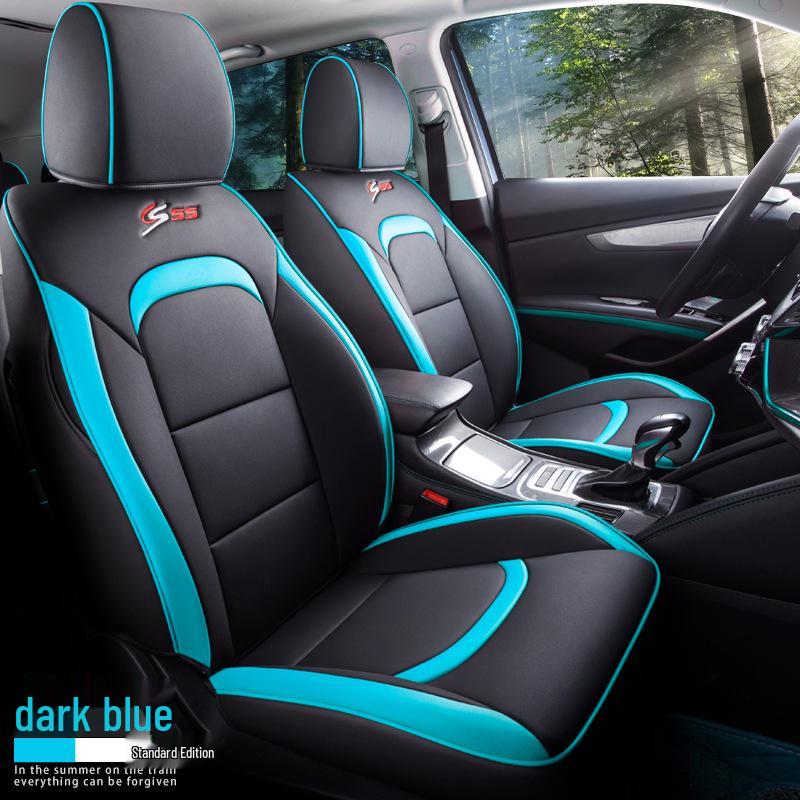 CKJ Custom Leather Seat Cover for Changan CS55 - All-Season Sports Cushion