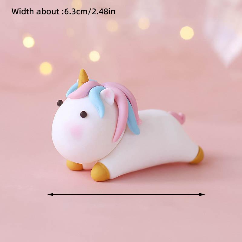 Rainbow Cake Topper Unicorn Birthday Party Decoration Kids Toddlers Birthday Party Happy Birthday Colorfu Rainbow Theme Supplies