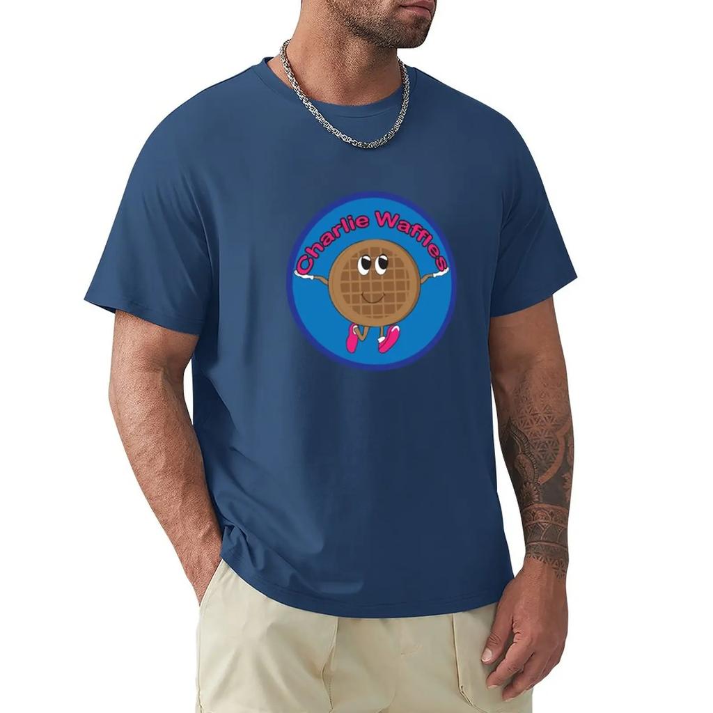 Charlie Waffles TShirt Plus Size Tops Cute Clothes Cute Tops Mens Graphic Tshirts Funny