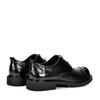Big Head Shoes Men'S Hollow Leather Shoes Trendy Versatile Thick-Soled Business Shoes Breathable Round Head Punched Hole Shoes Sandals Men