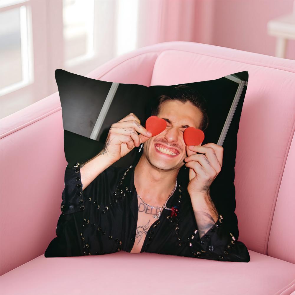 Singer D-Damiano D-David Cushion Cover Comfortable Reversible Pillow Cover Ideal for Car Sofa Bedroom & Beyond