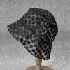 Fashion Summer Women's Lace Breathable Shade Sun Hat Bucket Canvas Hat Students Wearing Flat Hats Outdoor Creative Gifts