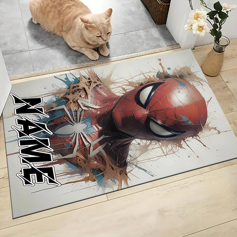 Custom Name Panther Power Symbolism Carpet Rug Customizable Soft Washable Anti-Slip Home Living Room Sofa Mats Personalized Rug. 090912