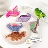 Stylish Dinosaur Hair Clip Acrylic Hairpin Hair Decoration Headpieces Hair Ornament For Parties Weddings Everyday Wear