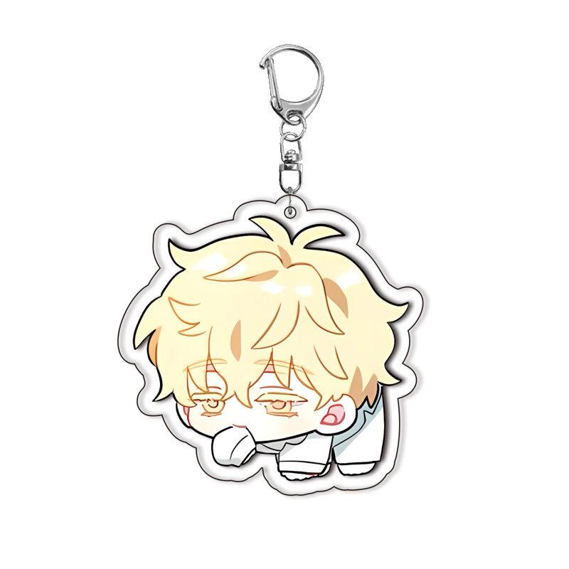 ALIEN STAGE Pendant Keyring Bag Hanging Ornaments Sua Mizi Till Anime Game Surrounding Acrylic Double Sided Keychain Girl Gift