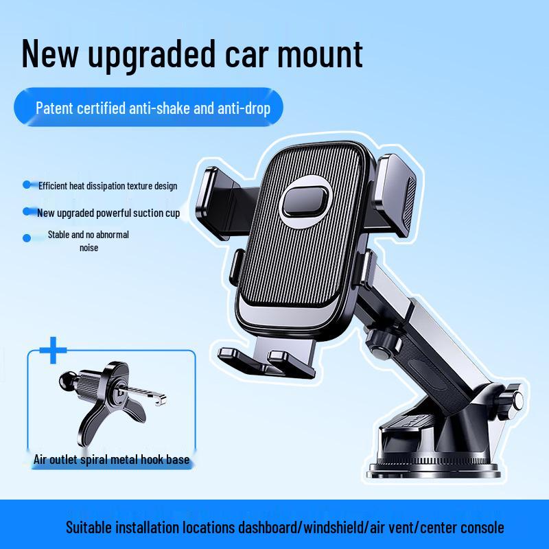 2026 Universal Multi-Functional Dashboard Phone Holder with Suction Cup