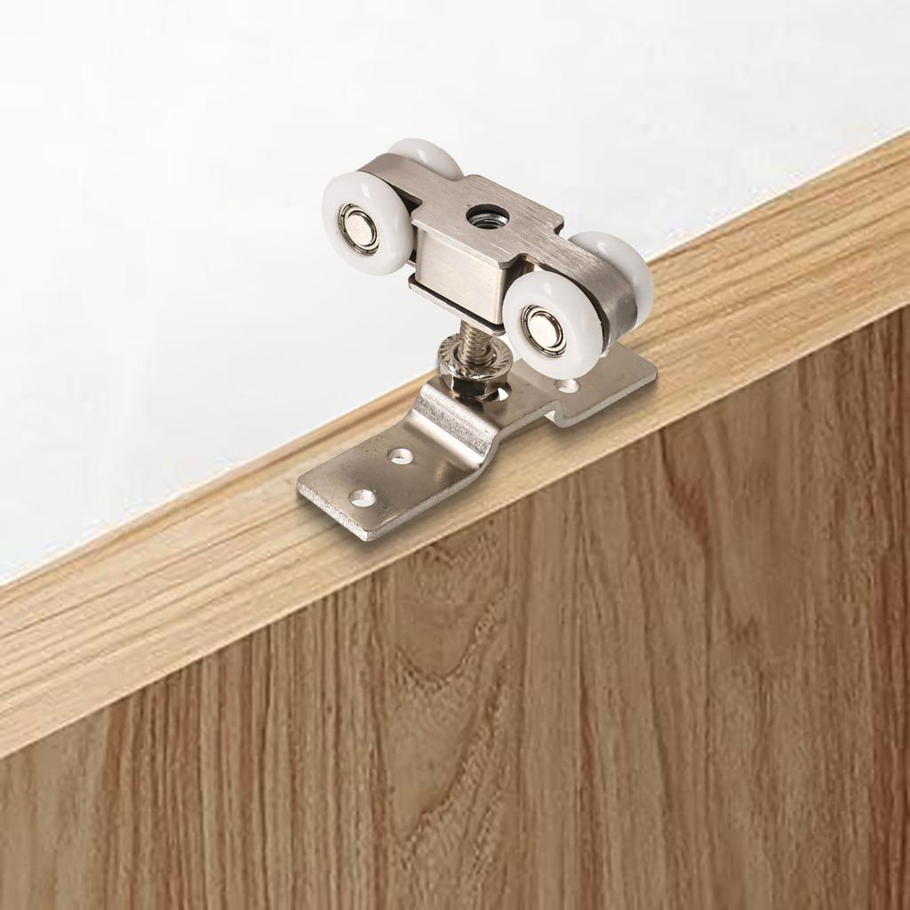 Practical Druable Brand New Door Track Door Guide Stainless Steel Fold Hanging Doors Glass Door Hanging Rail Mute