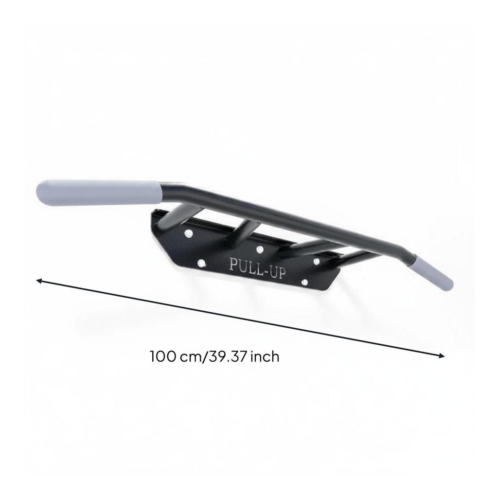 Wall-Attached Pullup Bar Heavy Duty Steel Wall Chin ups Stable Support