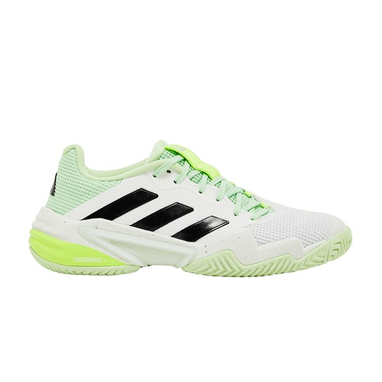 adidas Barricade 13 Cloud White Core Black Semi Green Spark 41