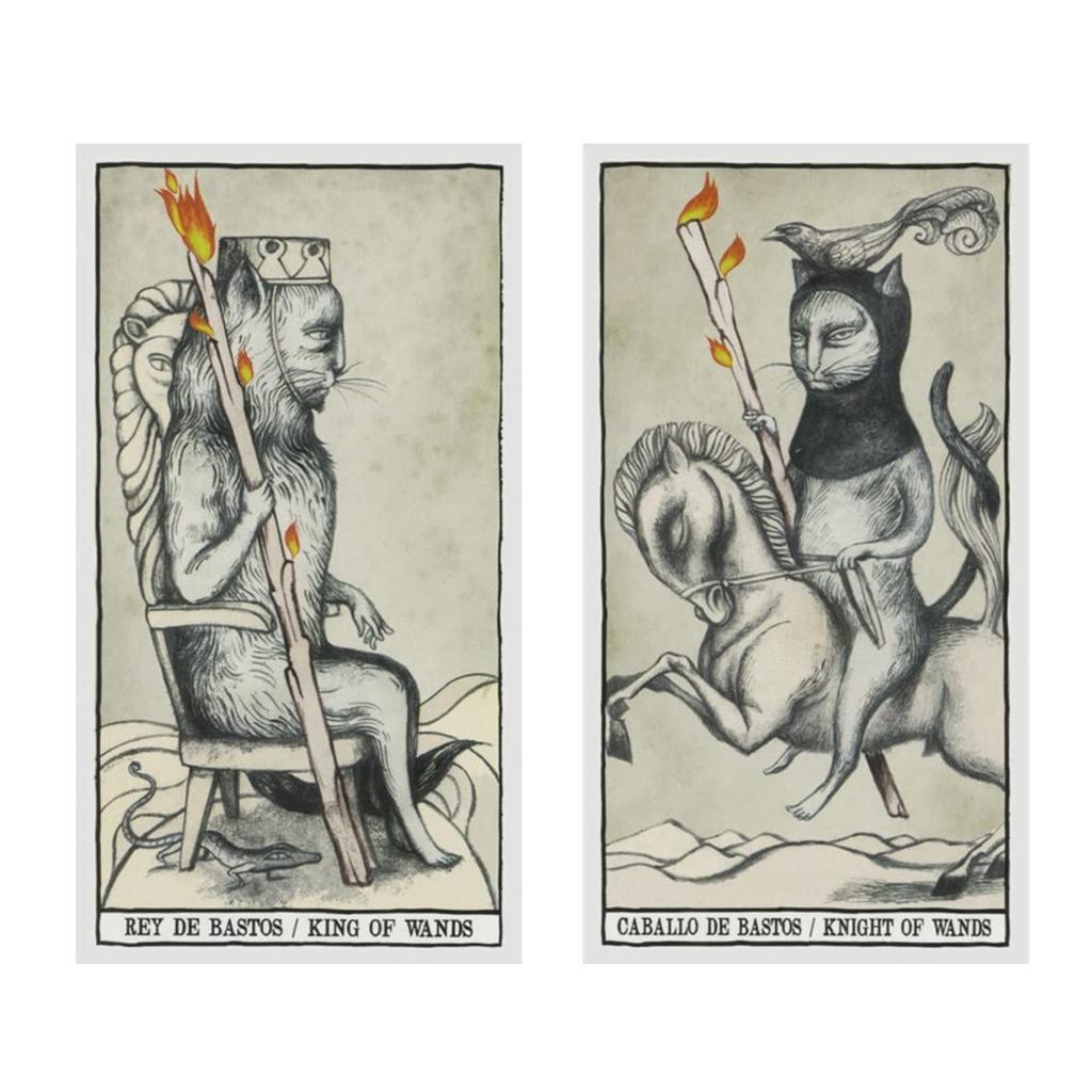 Kancharo Tarot Card Set Includes Japanese Tarot Card Instructions Pouch 78-Card (Tarot Cats) - & (Authentic)