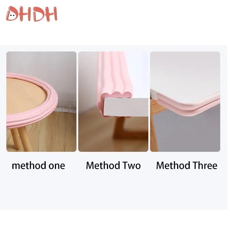 2M Baby Safety Corner Protector Solid Color Edge Guards for Childproofing Home Furniture Corners Table Angle Protection Tape