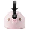 Fuji Emaille Pfeifkessel IH-kompatibel Tierkessel Schwein 1,6L DOY-1.6WK.B