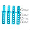 4 Pieces 8x45mm Pole Bracket with R-Clip Pin :10 1: 8 RC Car