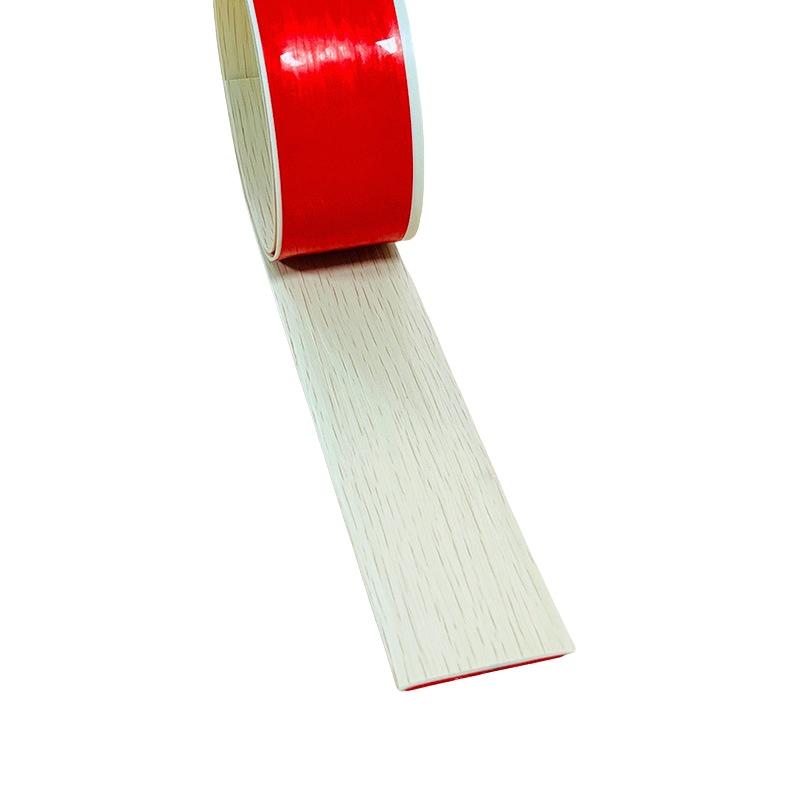 1PC 1M/2M PVC Wood Floor Transition Strip Edge Closing Strip Self-adhesive Seam Strip Flat Buckle Dge Pressing Threshold Strip