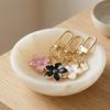 Mini Flower Pendant Ornaments Bag Hanging Creative Pear Blossom Keychain  Key Decor