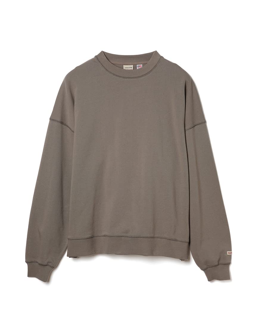 

Big Heavyweight Greige [Good Wear] Sweatshirt, 12oz, Men s, Women s, Thick, Plain, Sweatshirt, XL,