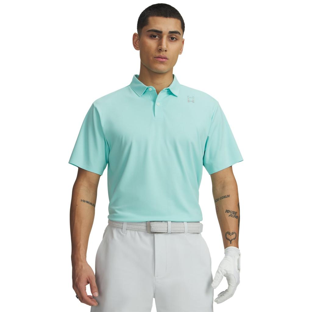 Under Armour Breathable Short Sleeve Polo Shirt Men Tops 6009638-361