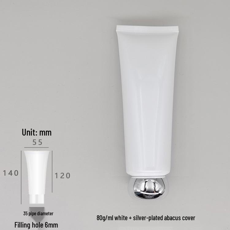 80g 80ml Čistiaci prípravok na tvár, Opaľovací krém a Krém na ruky v bielom balení
