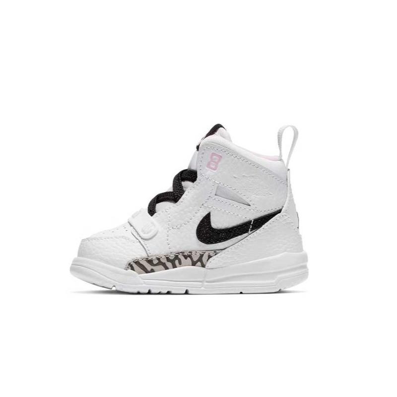 Jordan Legacy 312 White Black Pink Foam TD AT4055-106 26