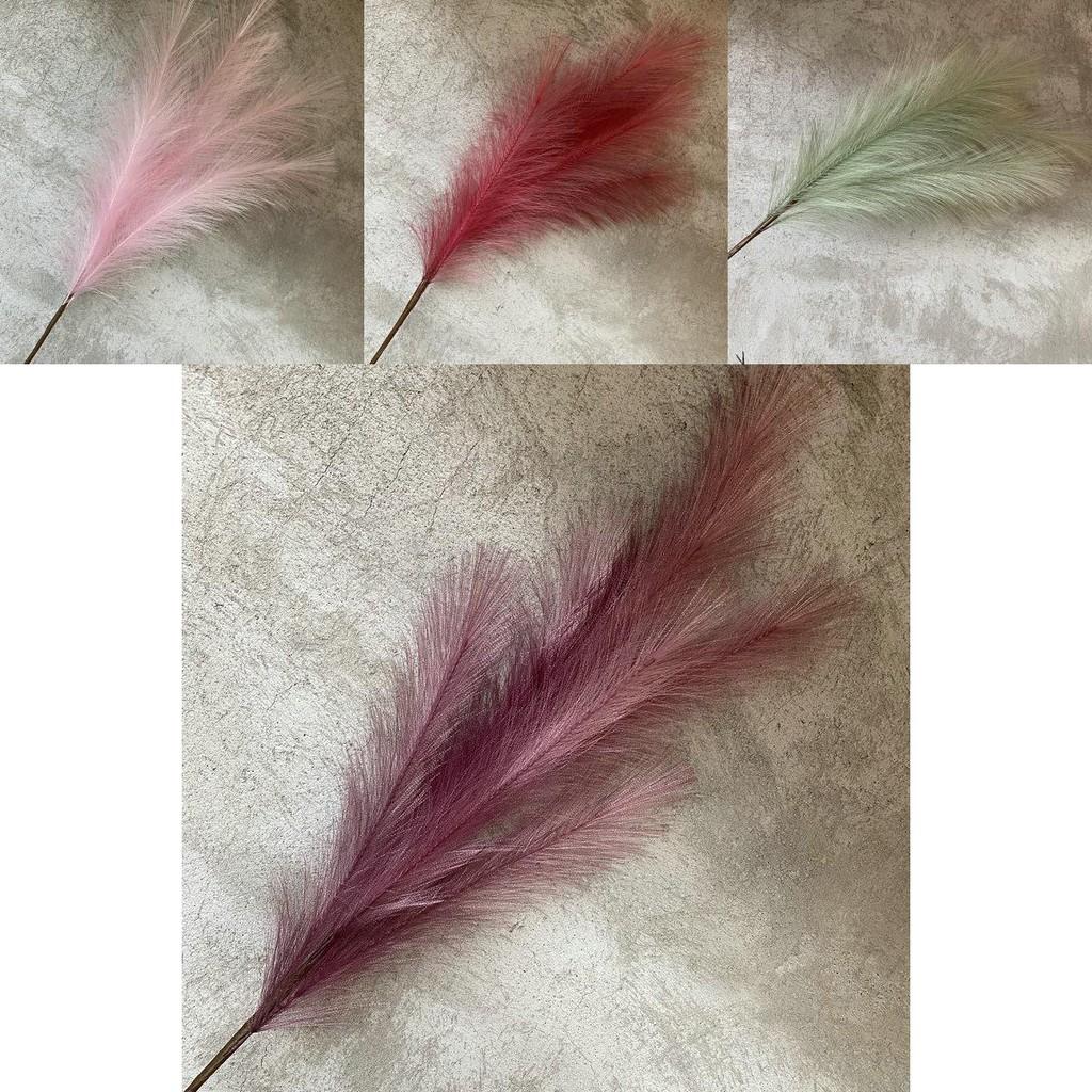 Artificial Phoenix Feather Tail Arrangement For Wedding Photo Props Home Decor