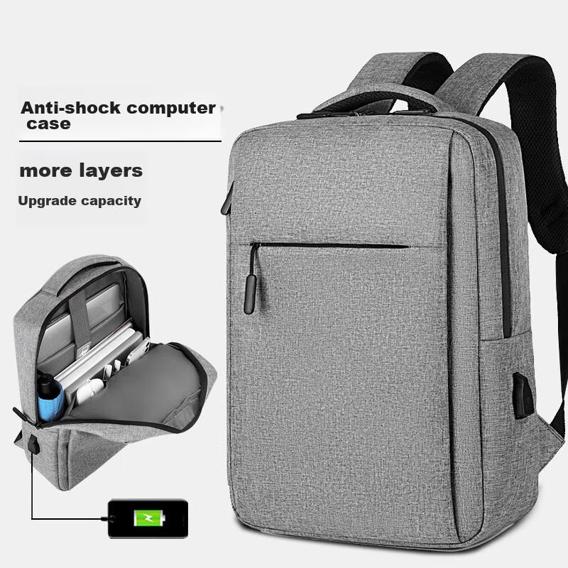 Right Away Laptop Backpack, Notebook Backpack, Commuter Schoolbag, Business Travel Bag for Men, 17.3-Inch Gaming Laptop Bag