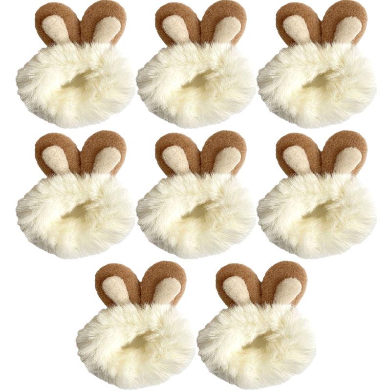 Autumn Winter Plush Cat Ear Hair Ring Female Cute High Elasticity Children Hair Rope Simple Hair Accessories