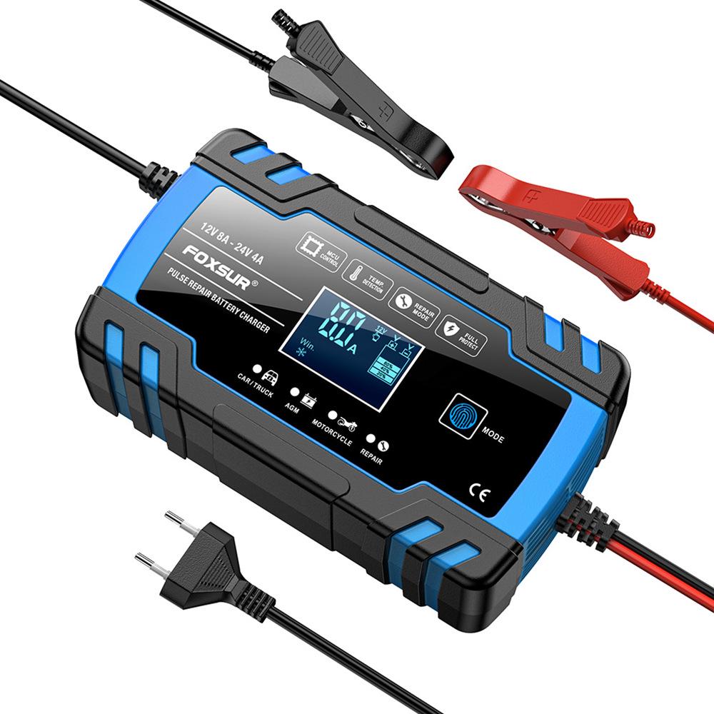 Smart Multi-Stage Automatic Battery Charger & Repair Device